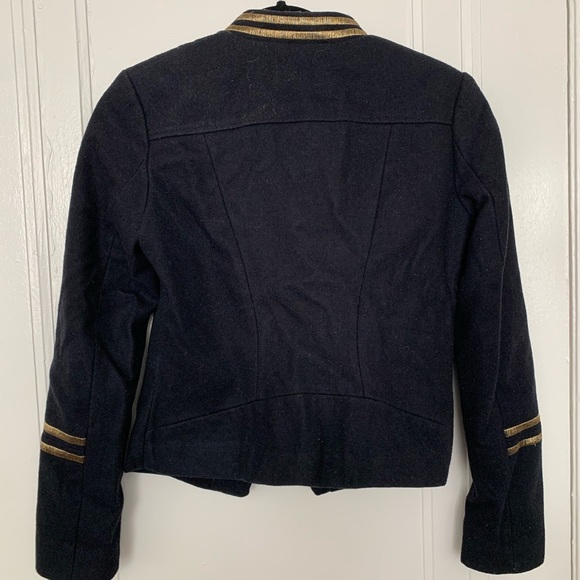 Navy Wool Jacket - Picture 3 of 3